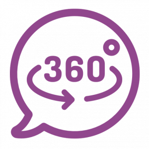 ícone comunicacao 360